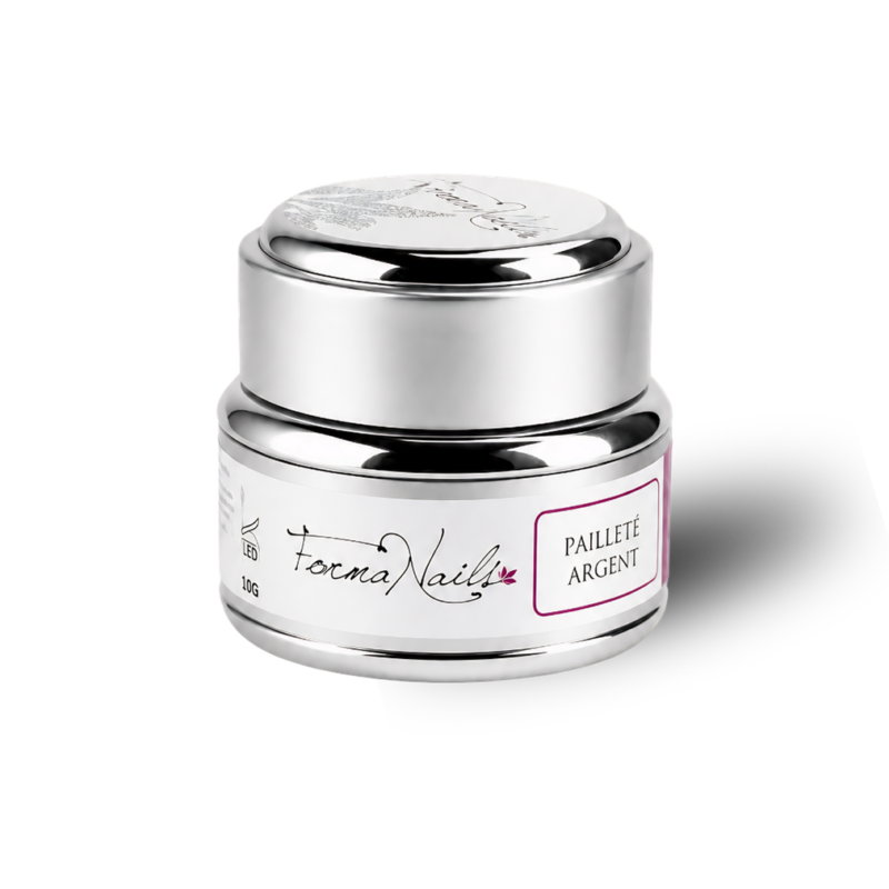 Gel UV - Pailleté Argent