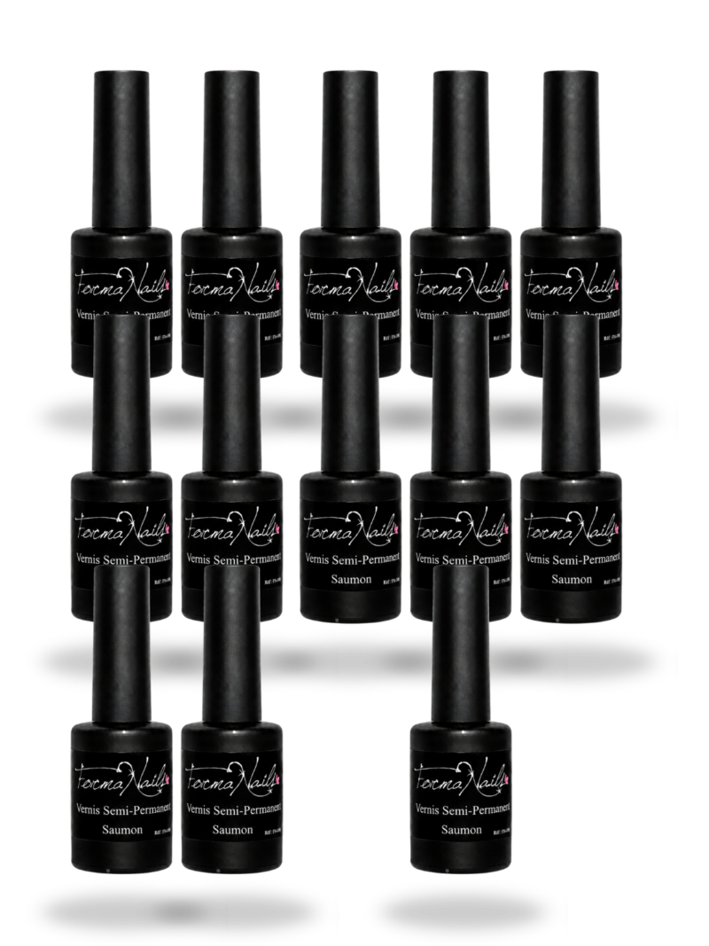 Lot 12 vernis semi permanents + 1 Offert