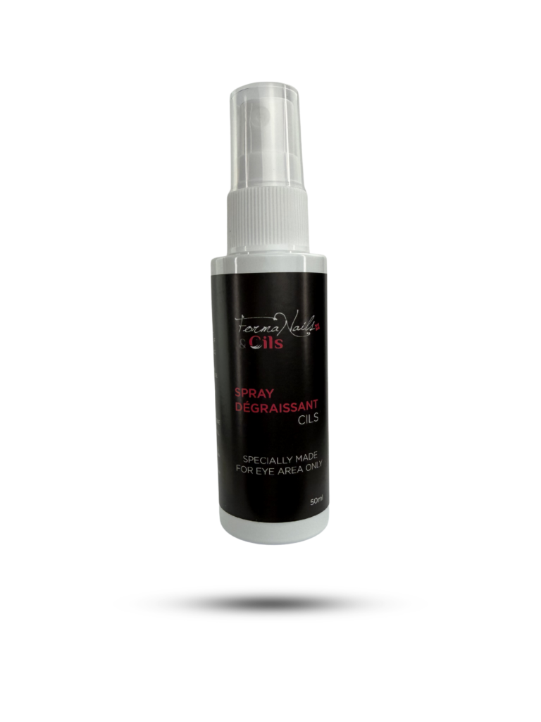 Spray dégraissant pour cils