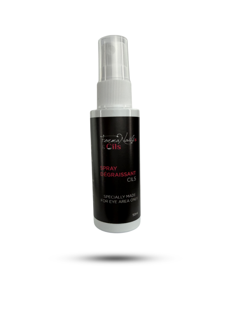 Spray dégraissant pour cils